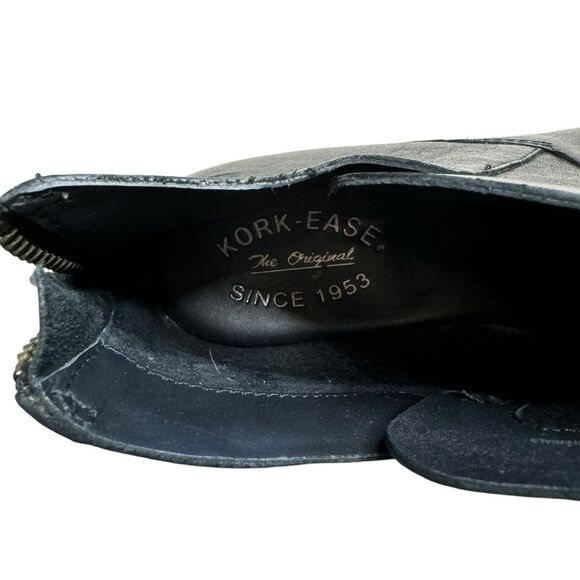 Kork-Ease Women's Black Ryder Booties Ankle Boots K53500 Size 7.5 - Picture 6 of 8